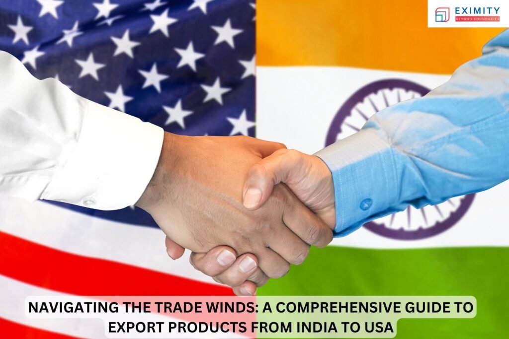 export products from India to USA