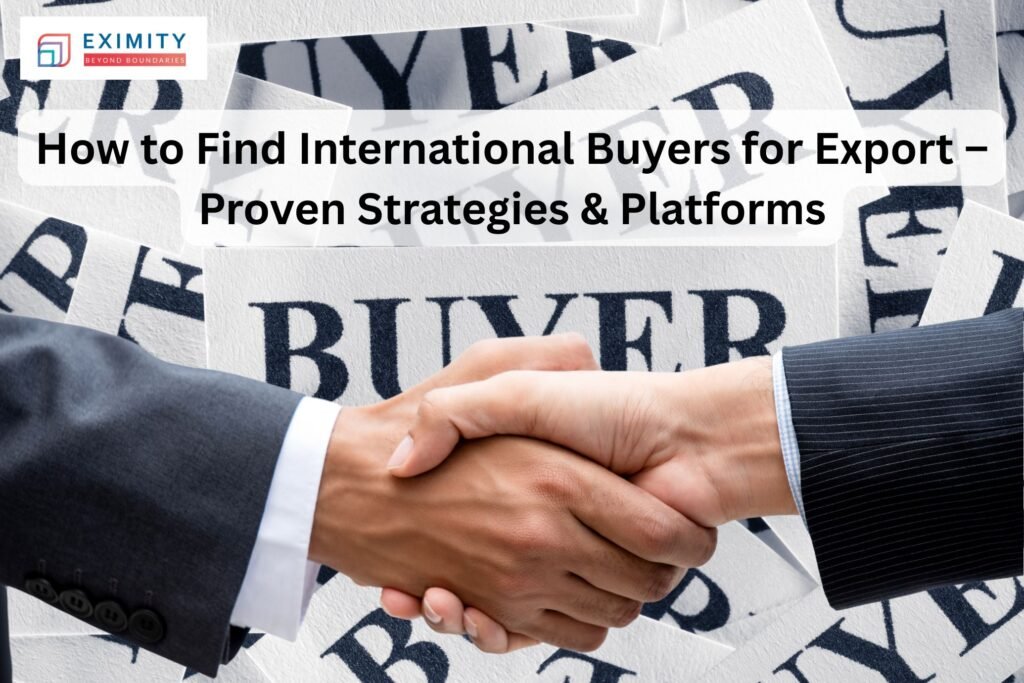 how to find international buyers