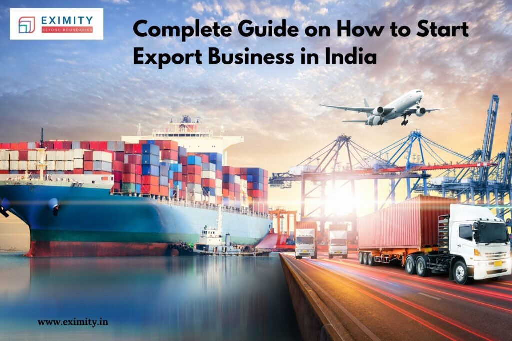 how to start export business in india