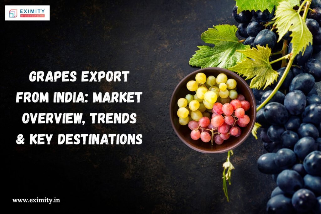 grapes export from india