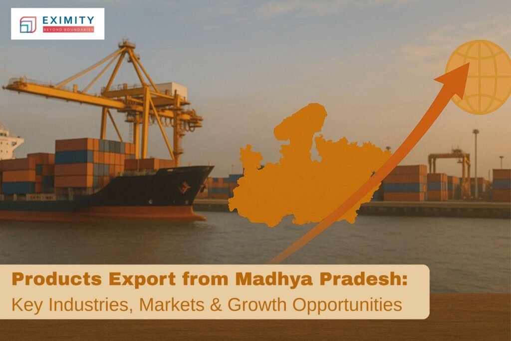 Products Export from Madhya Pradesh