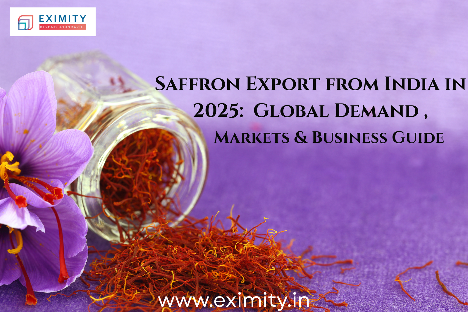 saffron export from India
