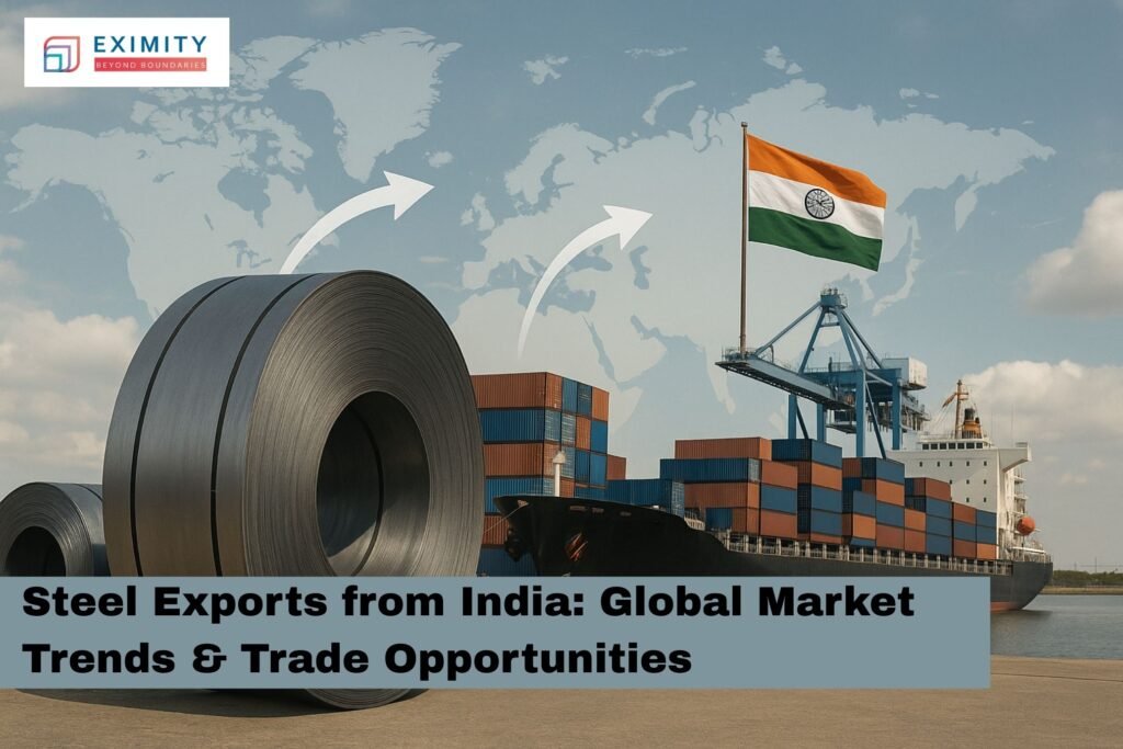 steel exports from india