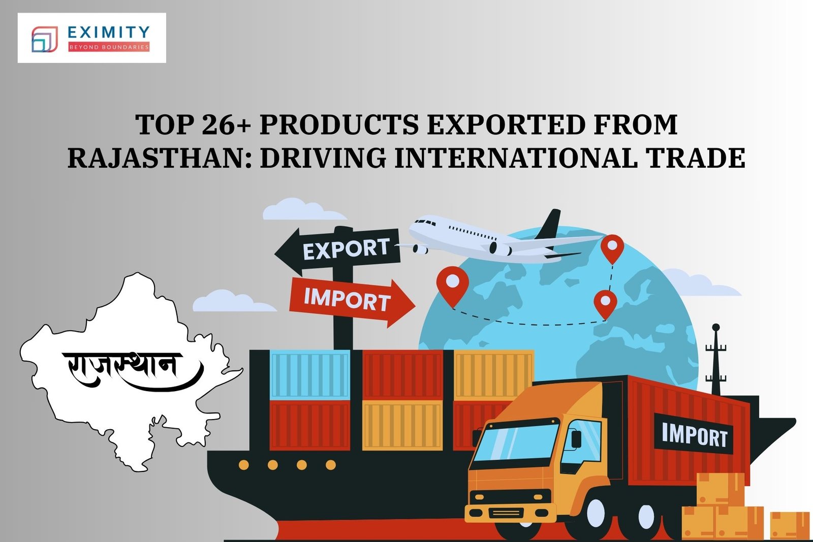 Products Export from Rajasthan