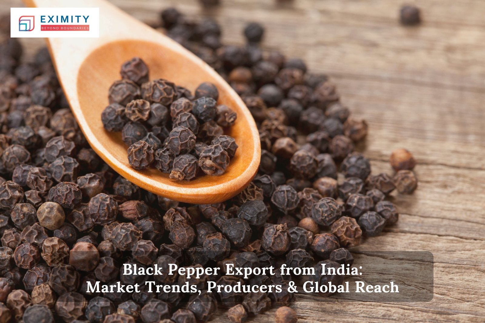 black pepper export from india