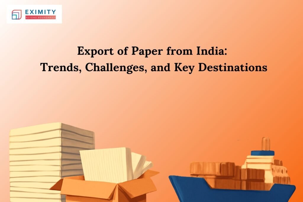 export of paper from india