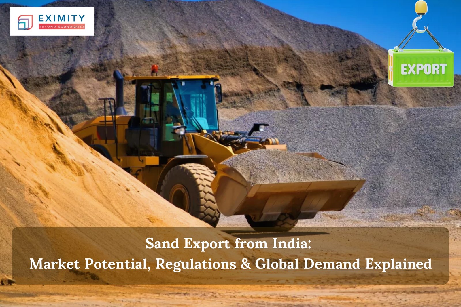 sand export from india