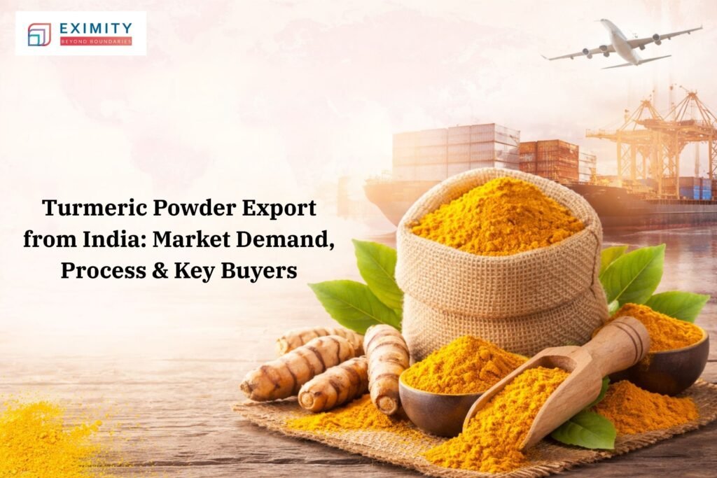 turmeric powder export from india