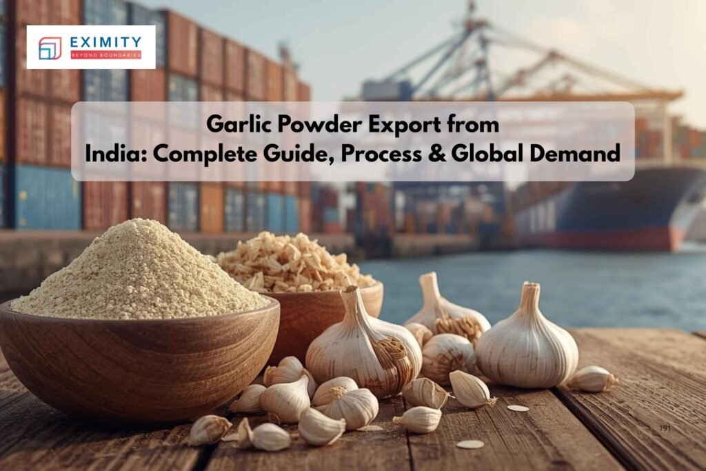 garlic powder export from india