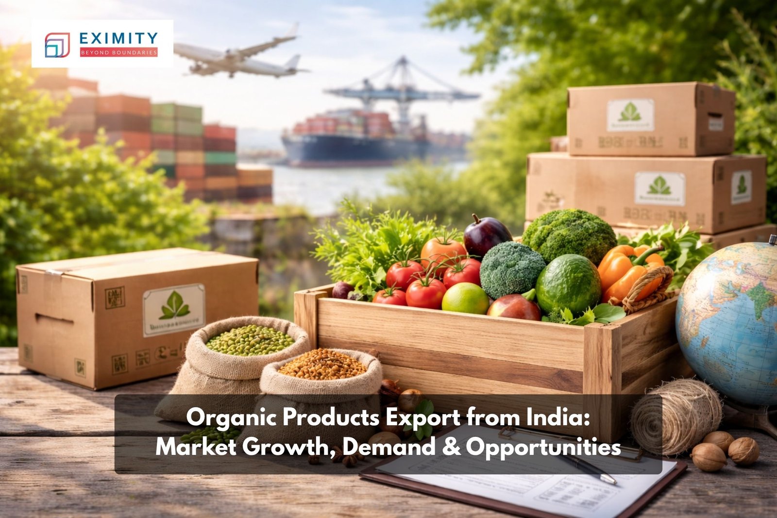 organic products export from india