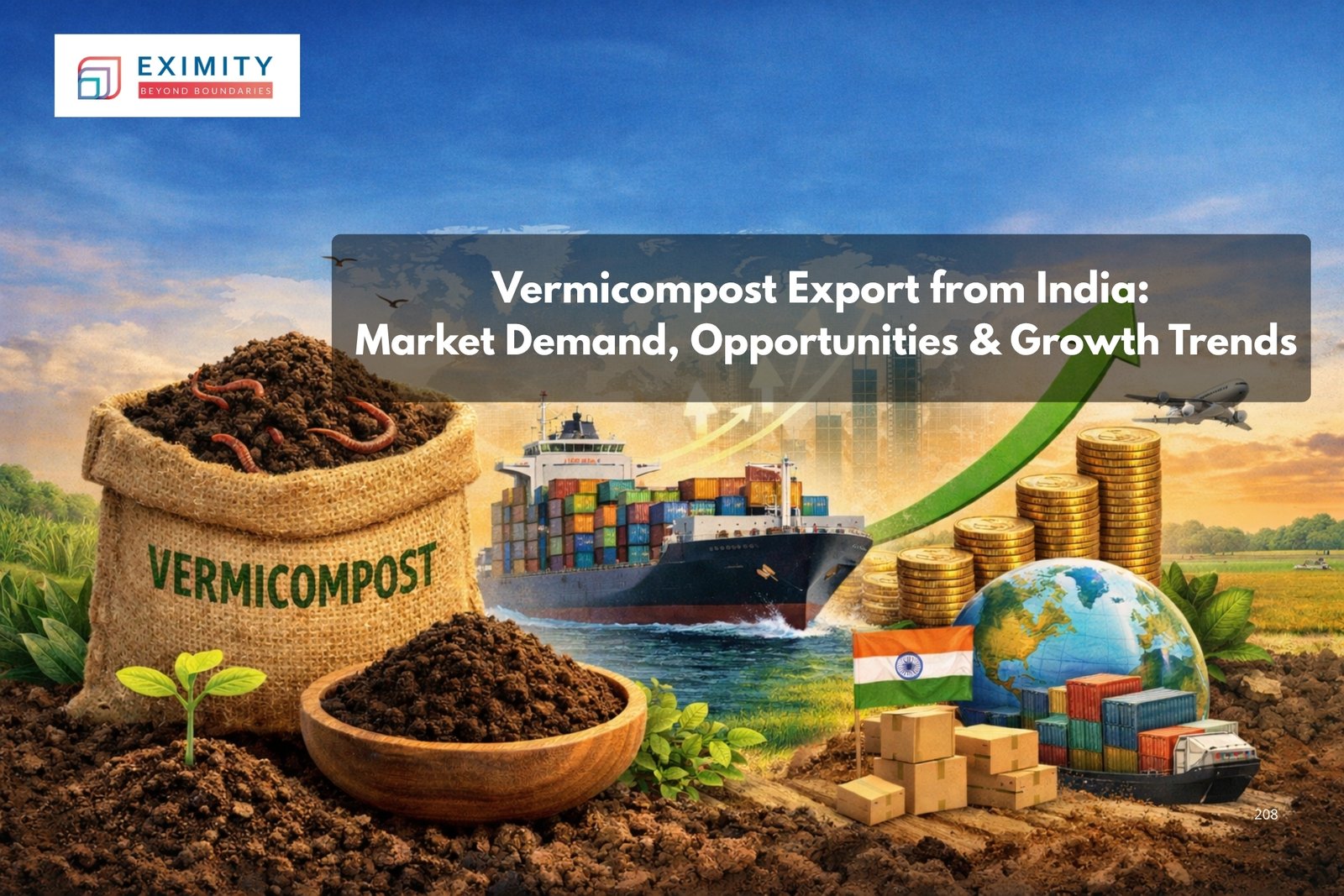 vermicompost export from india