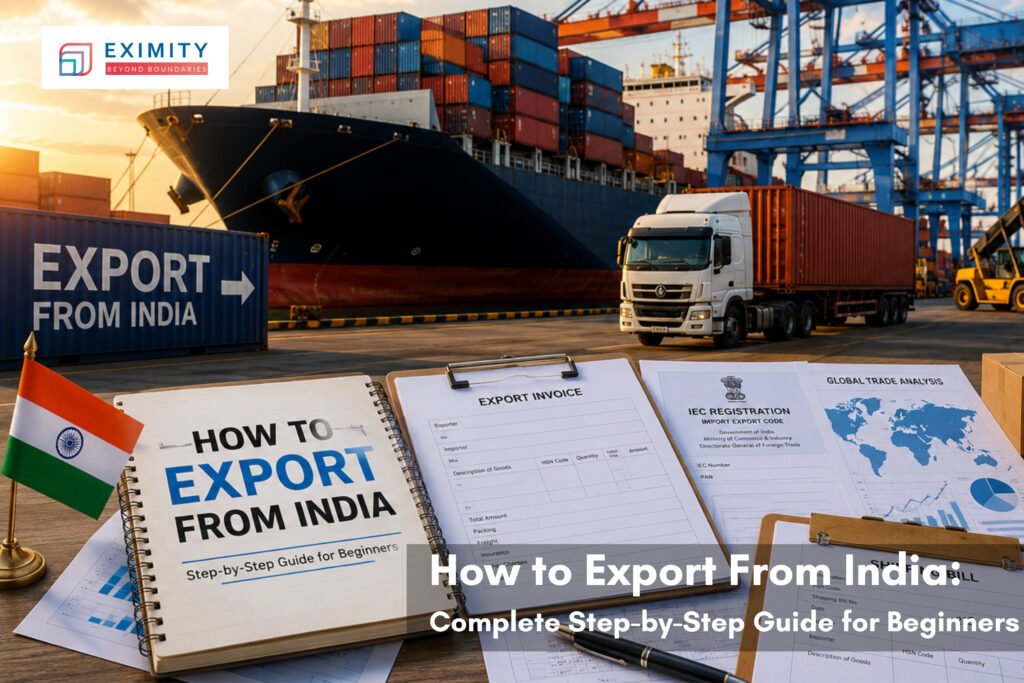 how to export from india