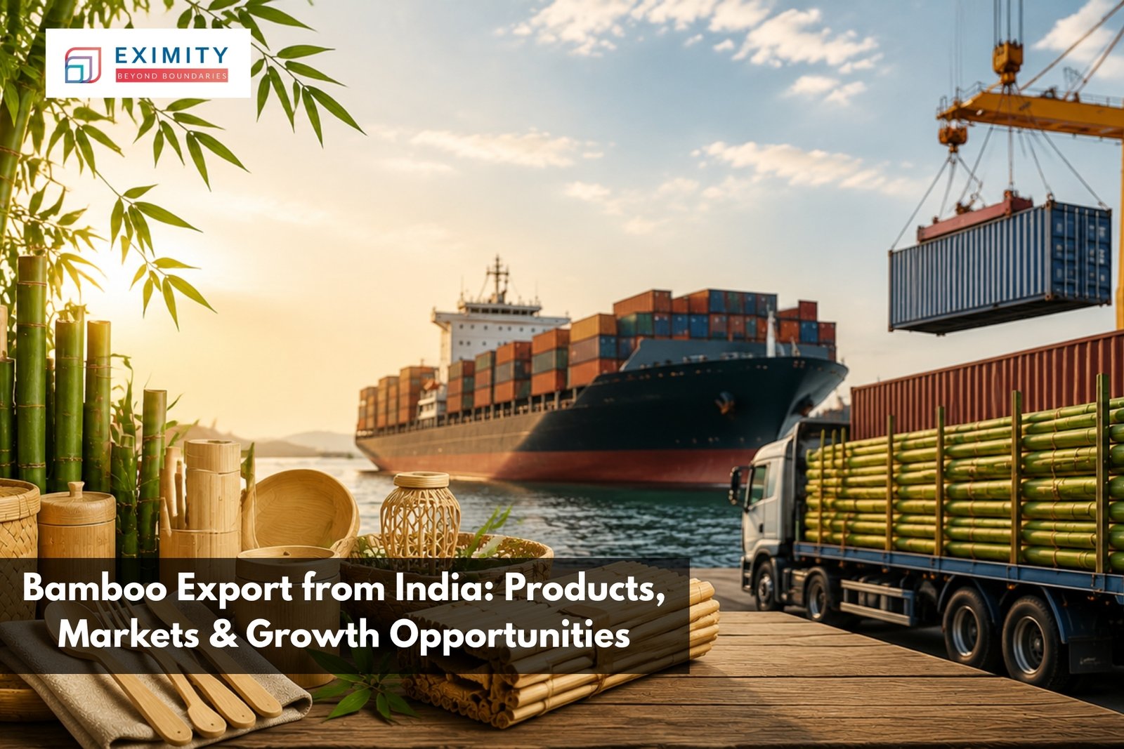 bamboo export from india