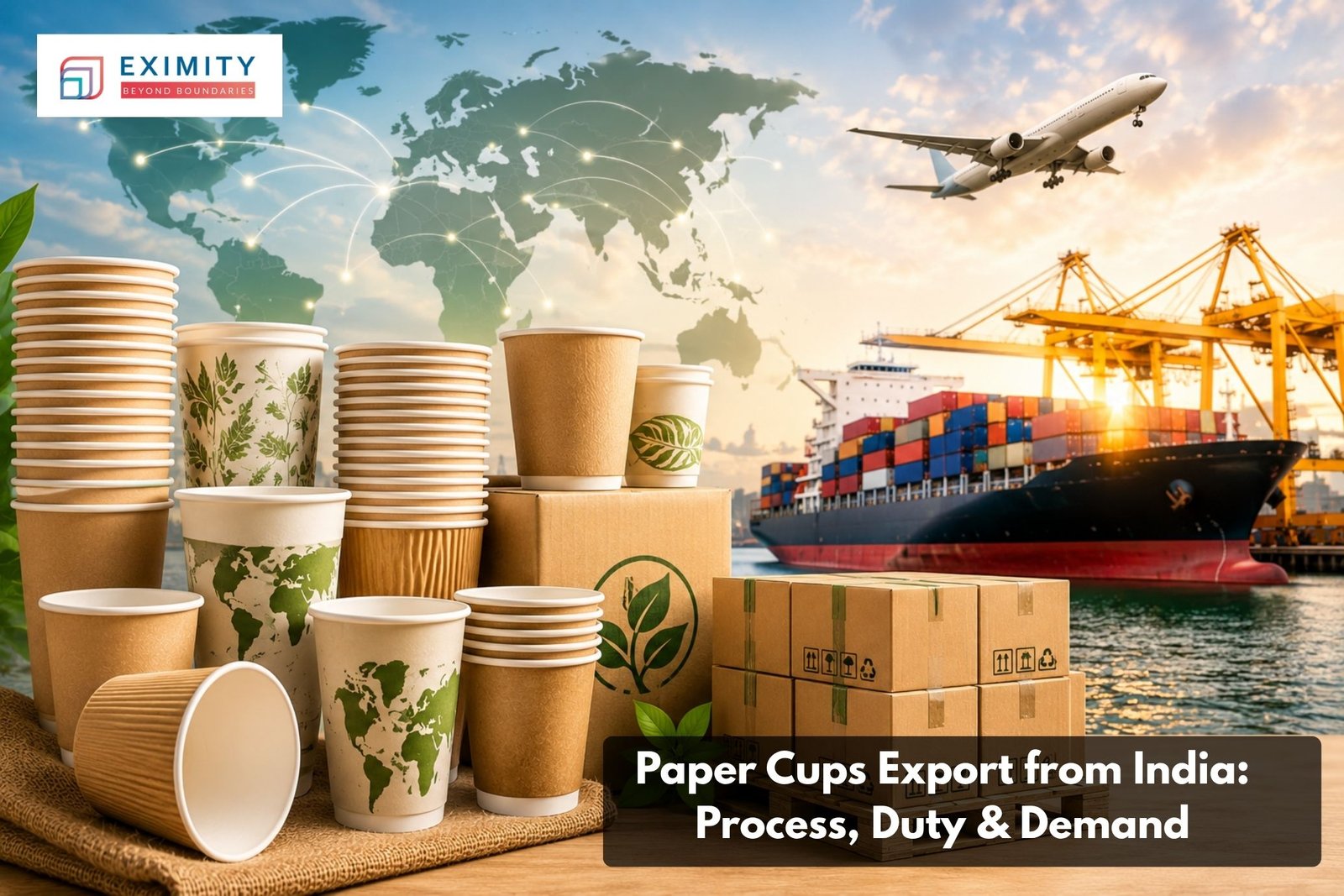 paper cups export from india