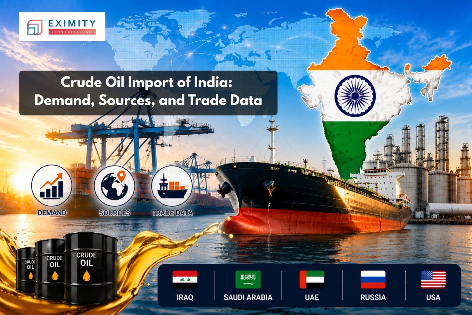 crude oil import of india