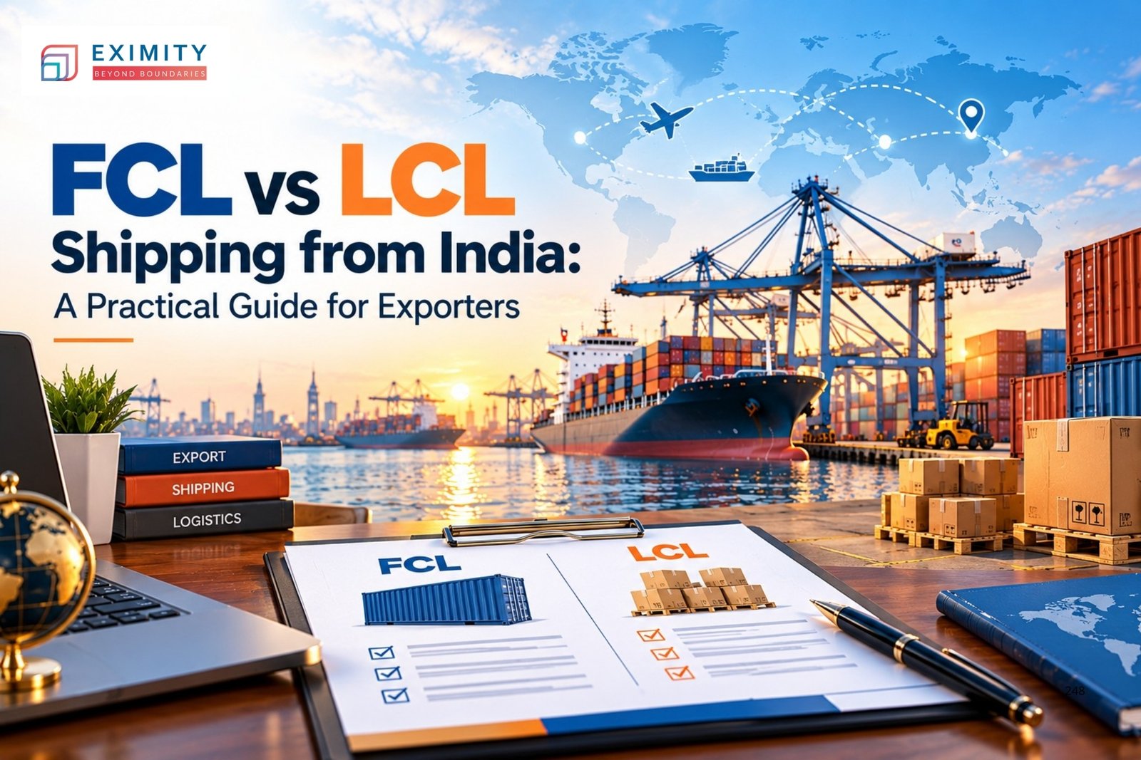 FCL vs LCL Shipping